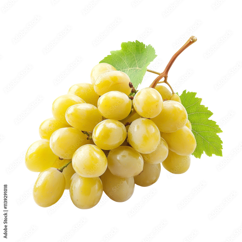 Aufkleber grape, isolated transparent background