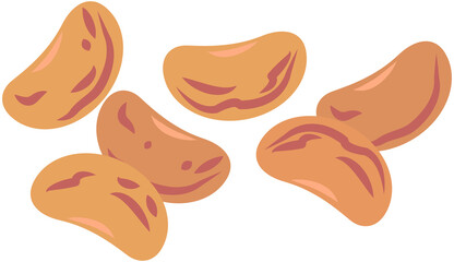 Speckled kidney beans icon 