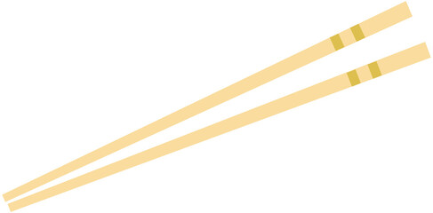 Chopsticks Bamboo Sticks Food China Icon
