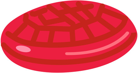 Turtle-shaped rice cake