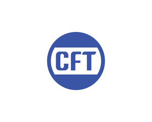 CFT logo design vector template. CFT
