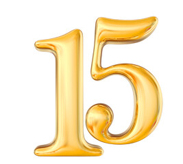 Gold Number 15