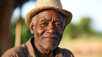 An elderly man learns about financial literacy and retirement planning, ensuring financial stability for his golden years