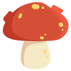 Red mushroom 2