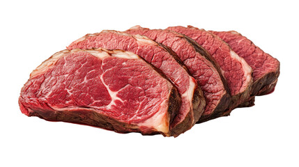 Fototapeta premium Fresh Cuts of Juicy Red Meat for Cooking