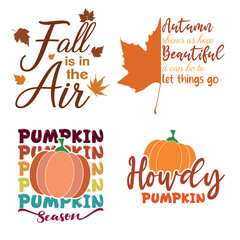 Fall autum quotes design