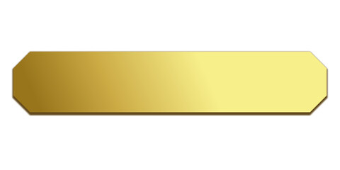 Label Gold Ribbon Sign elements PNG - Elegant and Luxurious tag banner isolate transparent background