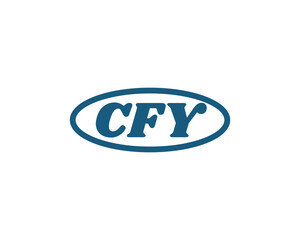 CFY logo design vector template. CFY