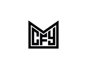 CFY logo design vector template. CFY