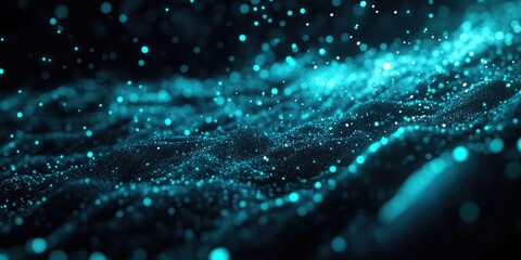 Blue and Black Background Close Up