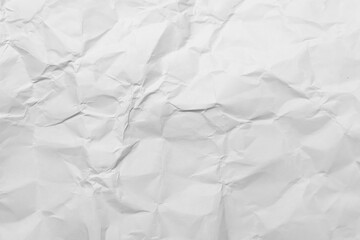 White Paper Texture background. Crumpled white paper abstract shape background with space paper recycle for text