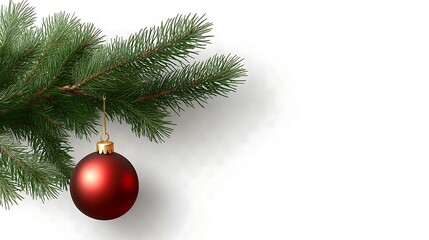 Christmas tree branches background on transparent background. Christmas decoration. Realistic fir tree border. Vector New Year design for cards, banners, flyers, party posters, headers.