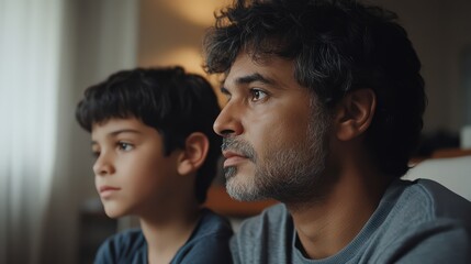 A man filmmaker explores themes of family in media, capturing the dynamics of relationships and generational bonds on screen