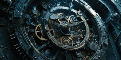 Mechanical clock mechanism