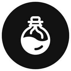 Editable magic potion, mana vector icon. Video game, game elements, RPG. Part of a big icon set family. Perfect for web and app interfaces, presentations, infographics, etc