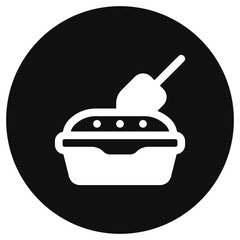 Editable litter box vector icon. Veterinary, animal, pet care, pet shop. Part of a big icon set family. Perfect for business, web and app interfaces, presentations, infographics, etc