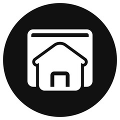 Editable homepage, landing page vector icon. Part of a big icon set family. Perfect for web and app interfaces, presentations, infographics, etc