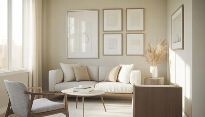 Modern Minimalist Living Room Interior Design