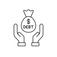 debt icon