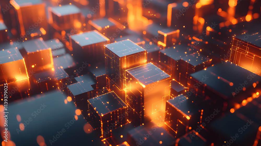 Poster abstract technology big data concept. motion graphic for abstract data center, data flow. transferri
