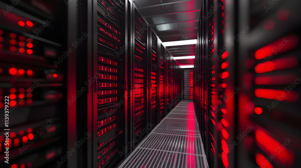 Poster abstract technology big data concept. motion graphic for abstract data center, data flow. transferri