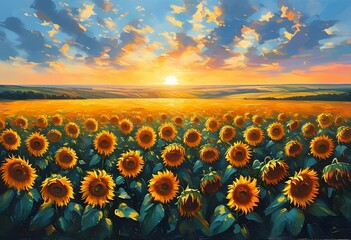 Obraz premium sunflower
