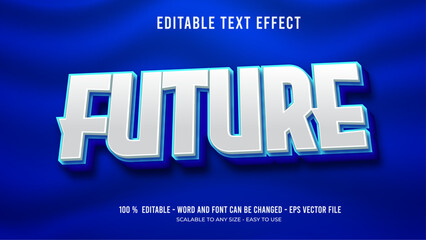future editable text effect