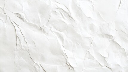 white crumpled paper