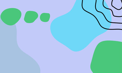 Hand drawn minimal background. Hand drawn abstract shape background