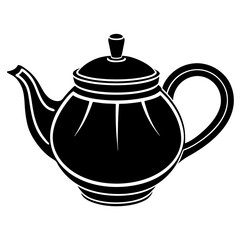teapot isolated on white