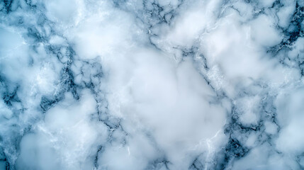 Obraz premium Abstract Blue Marble Texture, Swirling Veins and Hues Create a Stunning Background Image