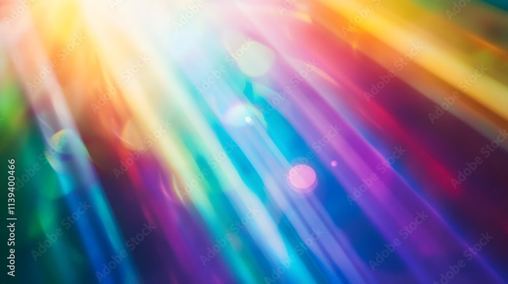 Poster abstract colorful light rays background image