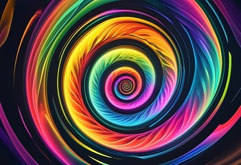 Obraz premium spiral pattern
