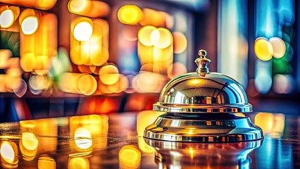 Ring the Call Bell for Service - Attention, Help, Alert, Notification, Customer Assistance, Hospitality, Alert System, Communication, Attention-Seeking, Service Bell, 