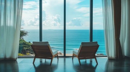 Ocean View Relaxation: Serene Coastal Escape