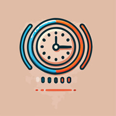illustration of a clock
