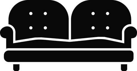 sofa set furniture silhouette