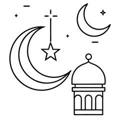 Ramadan Kareem illustration vector art