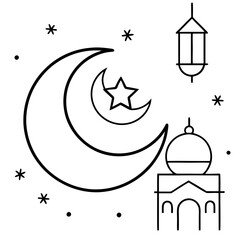 Ramadan Kareem illustration vector art