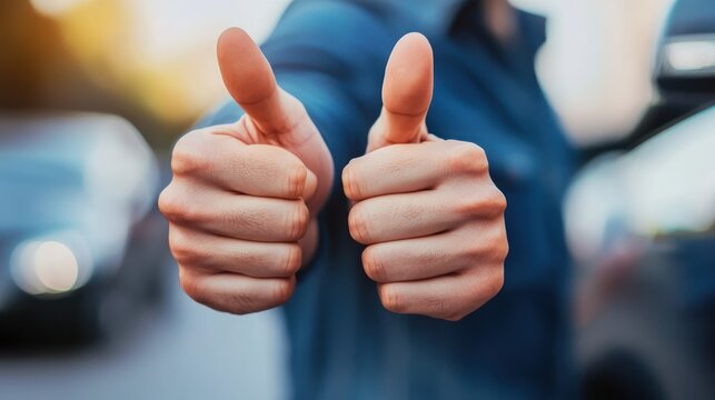 Double Thumbs Up: Excellent Service and Satisfaction Guaranteed!