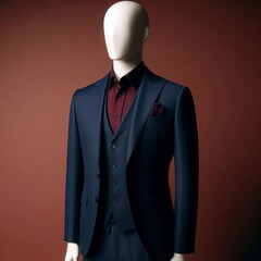 Sophisticated Three-Piece Suit Ensemble