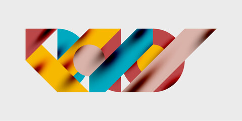 Modern abstract background featuring circles, lines, and triangles in a dynamic geometric composition. Perfect for stylish, tech, or creative-themed designs