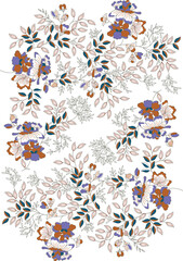 Exquisite embroidery, a symphony of color and form, capturing the essence of floral artistry, Delicate floral patterns, meticulously crafted, whispering tales of tradition and artistry-2