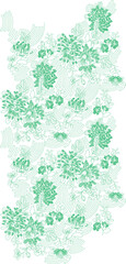 A captivating exploration of line and color, evoking a sense of serene beauty-2