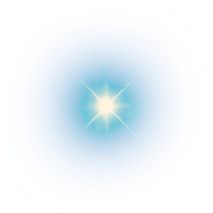 radiant lens flare light effect
