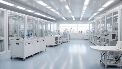 Pharmaceutical Clean Room Interior