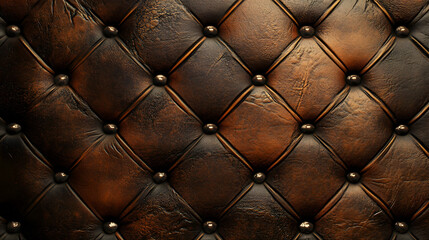Naklejka premium Simple leather texture as a background element.