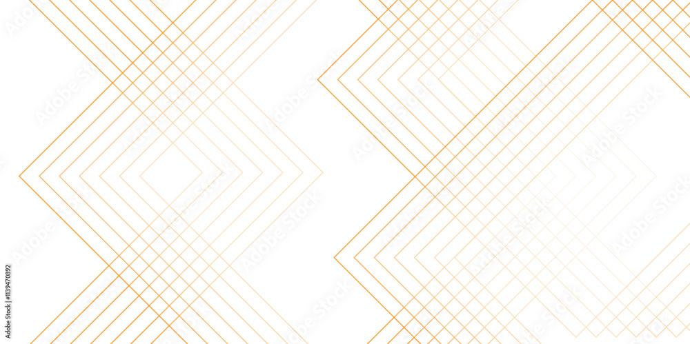 Poster Abstract Golden tringle shape stroke lines and geometric design and modern grid background. Concept for dynamic websites, striking posters, and business.