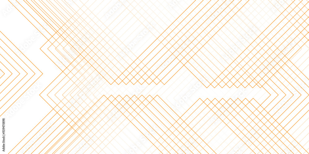 Poster abstract golden tringle shape stroke lines and geometric design and modern grid background. concept 