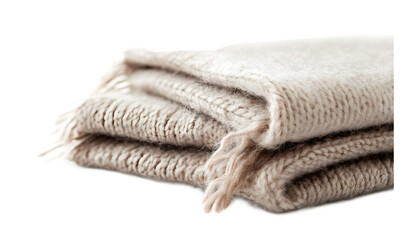 Cashmere chic isolated on a transparent background